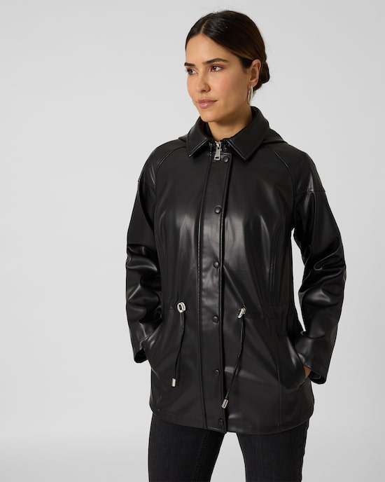 Produktabbildung für Parka aus Lederimitat
