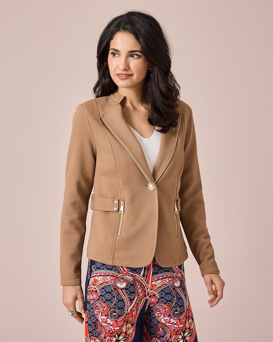 Produktabbildung für Jacke in Waffelstruktur