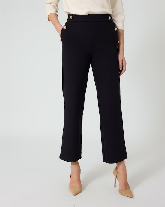 Produktabbildung für Couture Hose mit Knopfdetails