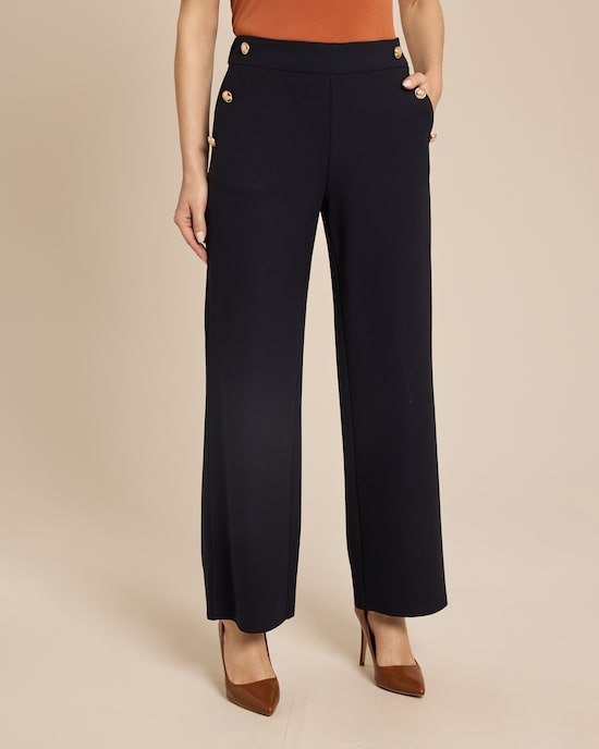 Produktabbildung für Couture Hose mit Knopfdetails