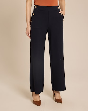 Produktabbildung für Couture Hose mit Knopfdetails