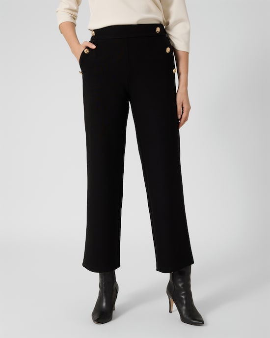 Produktabbildung für Couture Hose mit Knopfdetails
