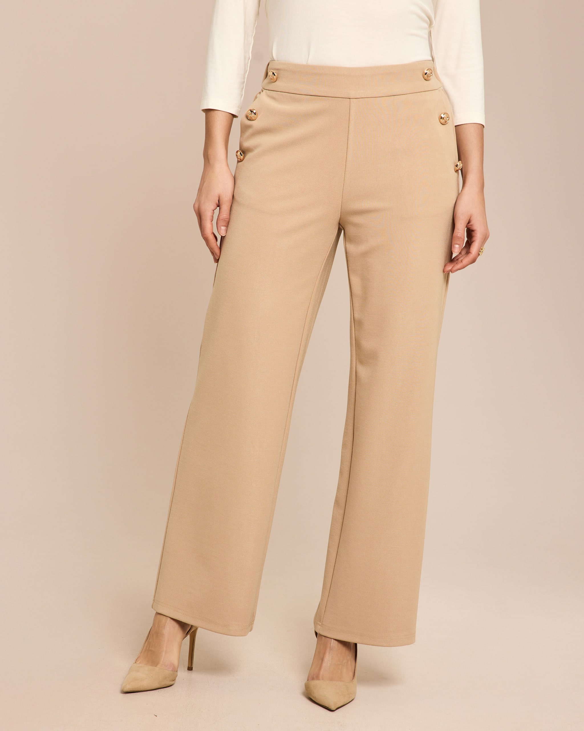 Produktabbildung für Couture Hose mit Knopfdetails