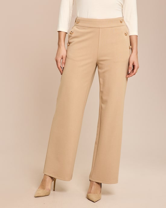 Produktabbildung für Couture Hose mit Knopfdetails