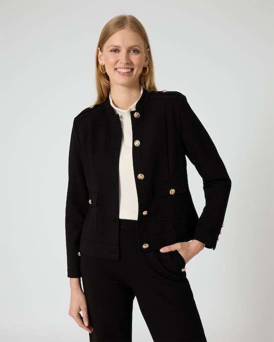 Produktabbildung für Couture Jacke mit Knopfdetails