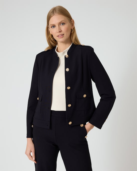 Produktabbildung für Couture Jacke mit Knopfdetails