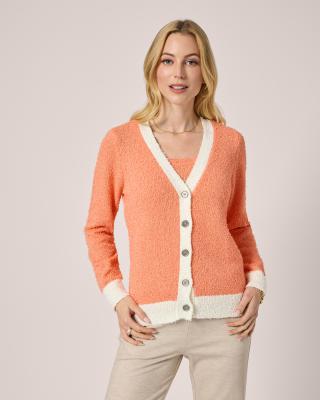 Produktabbildung 1 für Strickjacke aus Flauschgarn