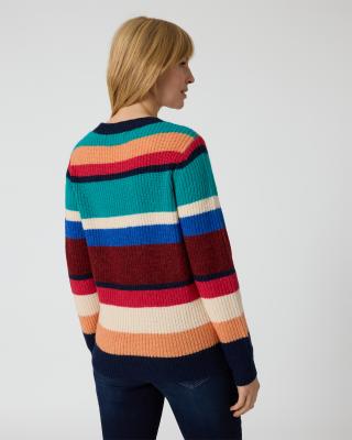 Produktabbildung 4 für Streifenpullover im Multicolor-Look