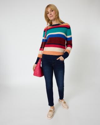 Produktabbildung 3 für Streifenpullover im Multicolor-Look