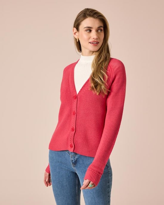 Produktabbildung für Cardigan, unifarben