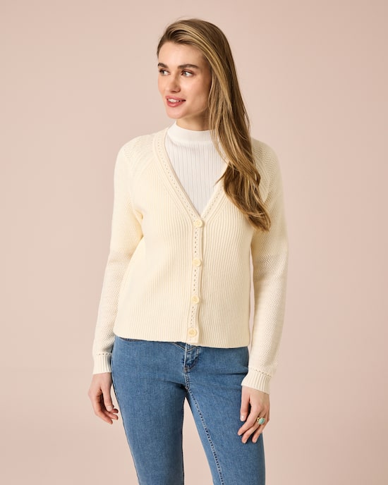 Produktabbildung für Cardigan, unifarben