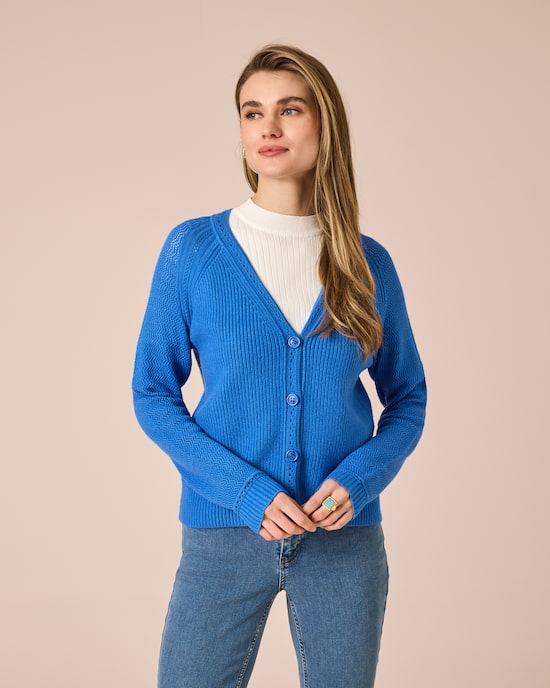 Produktabbildung für Cardigan, unifarben
