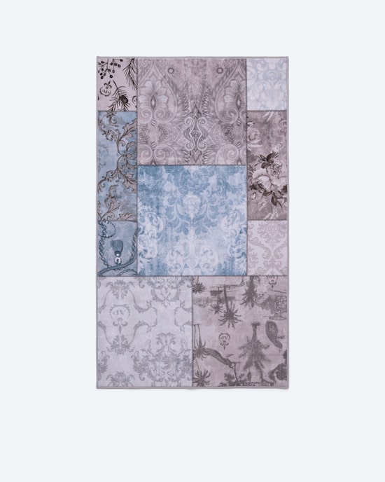 Produktabbildung für Vintage-Teppich "Patchwork"