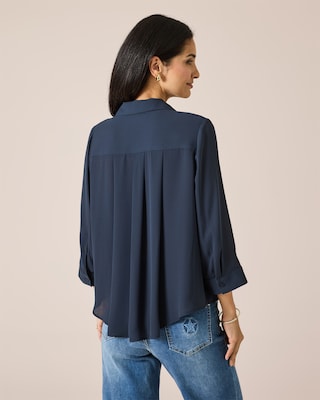 Produktabbildung 9 für Bluse im weiten Schnitt