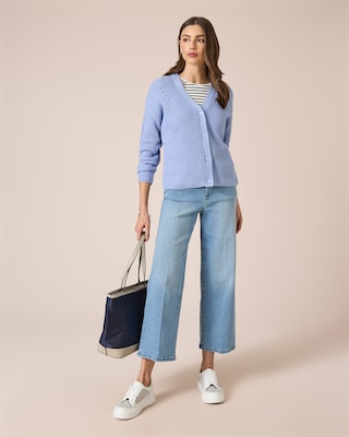 Produktabbildung 3 für Cardigan mit Ajour-Details