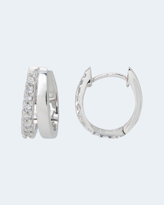 Produktabbildung 5 für Brillantcreolen ca. 0,18 ct