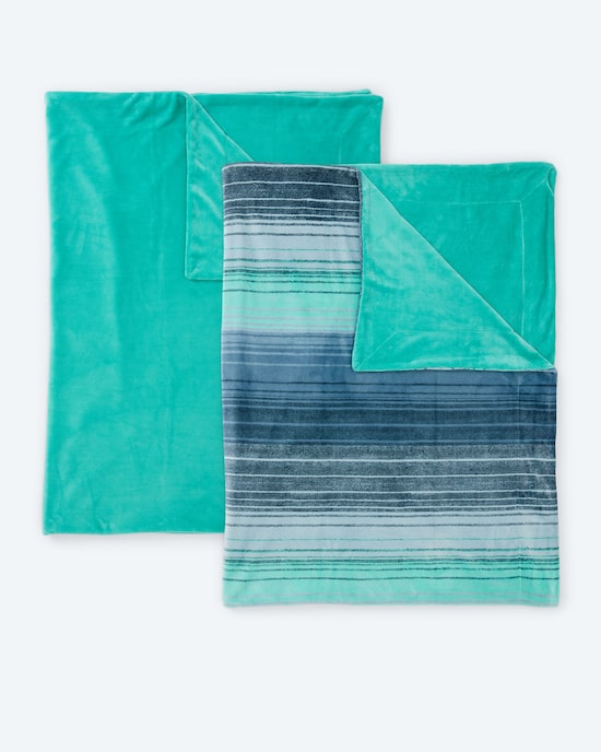 Produktabbildung für Wendedecke XXL "Streifen/Uni", 2er-Set