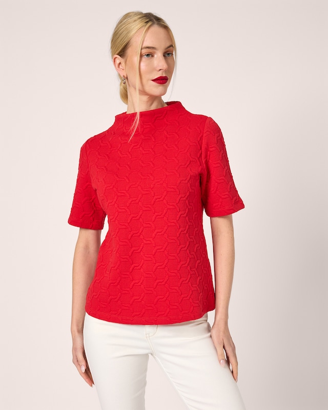 Shirt mit Struktur