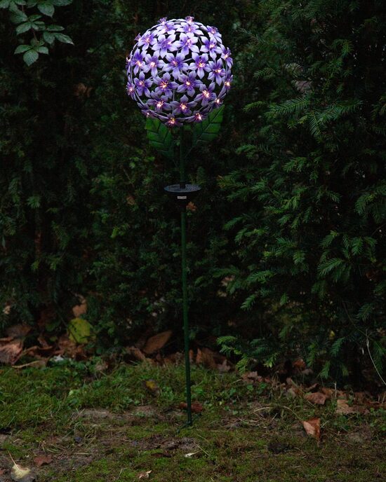 Produktabbildung für Solar Gartenstecker "Hibiskus"
