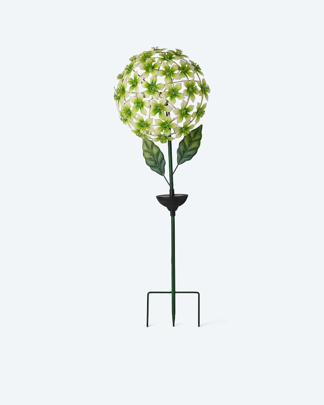 Solar Gartenstecker "Hibiskus"
