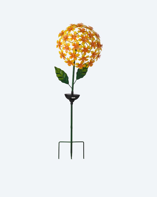 Solar Gartenstecker "Hibiskus"