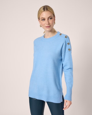 Produktabbildung 5 für Strickpullover mit Zierknöpfen