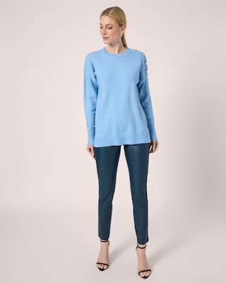 Produktabbildung 6 für Strickpullover mit Zierknöpfen