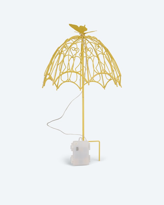 LED-Outdoor-Gartenstecker "Schirm"