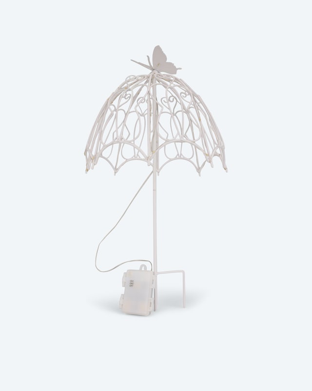 LED-Outdoor-Gartenstecker "Schirm"