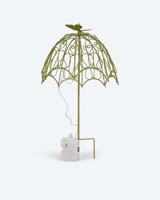 Produktabbildung für LED-Outdoor-Gartenstecker "Schirm"