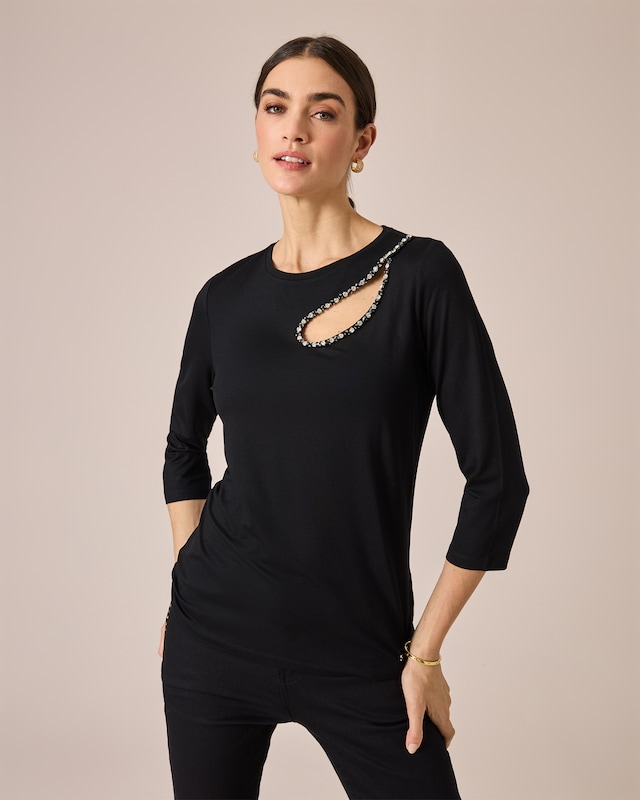Shirt mit raffinierter Deko