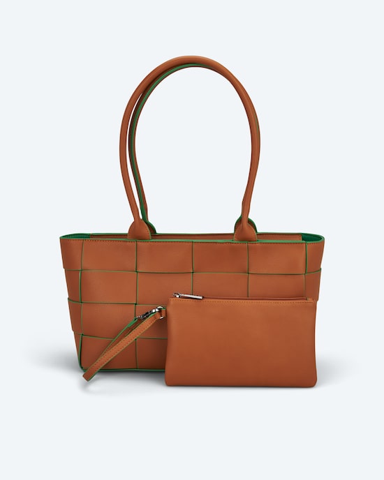 Produktabbildung für Shopper in Flechtoptik