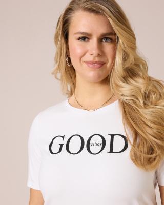 Produktabbildung 5 für Shirt mit "Good-Vibes"-Lettering