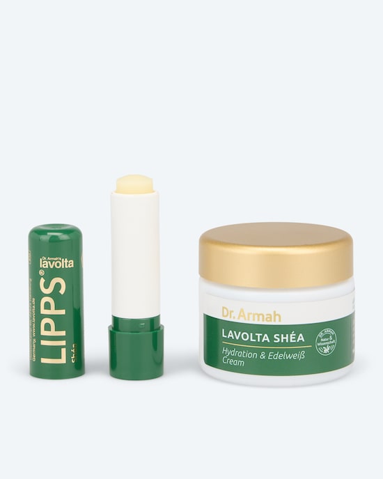 Produktabbildung für Hydration & Edelweiß Cream + Shéa Lipps