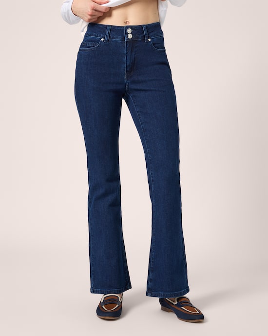 Produktabbildung für Denim mit ausgestelltem Bein