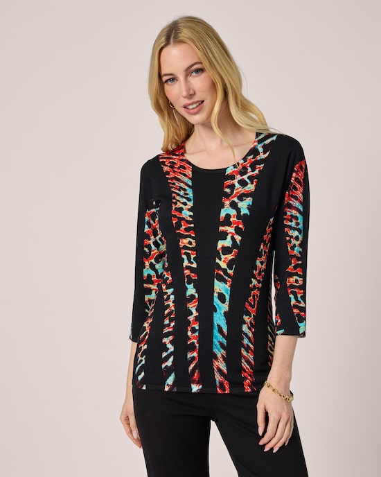 Produktabbildung für Classic Pullover im Muster-Mix