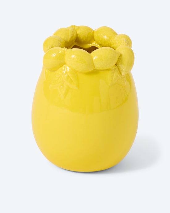 Produktabbildung für Zitronen-Keramikvase