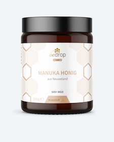 Produktabbildung für Manuka Honig 200 g mit 500+ MGO
