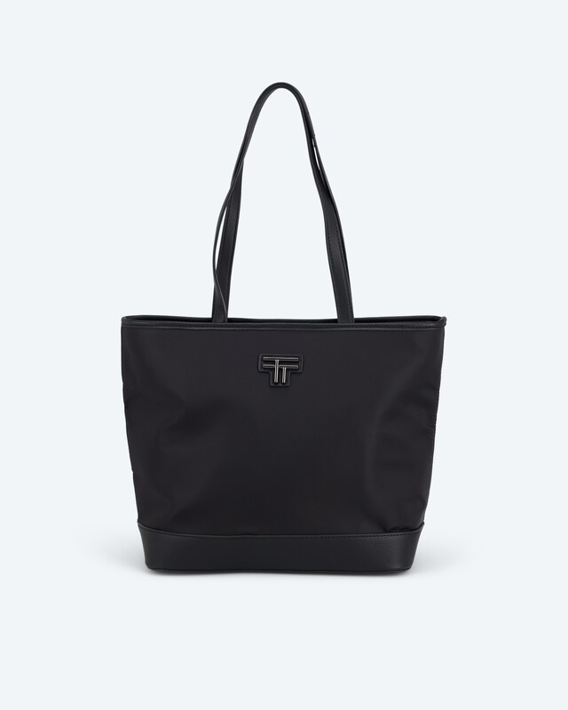 Shopper mit Logo-Applikation