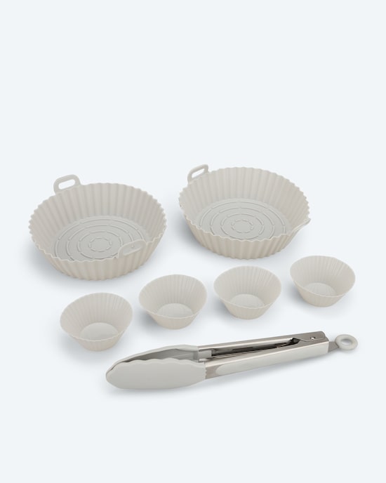 Produktabbildung für Silikonformen-Set für Heißluftfritteuse, 7tlg.