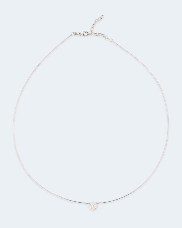 Brillant-Anhänger und Kette 0,25 ct