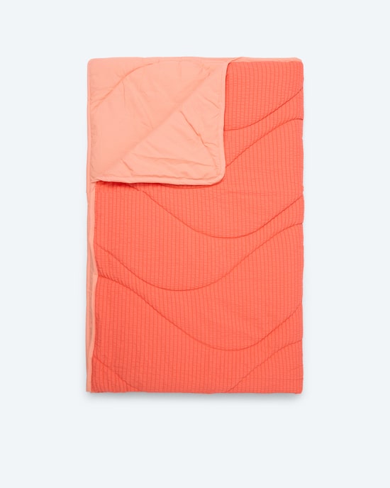 Produktabbildung für Seersucker und Peach Wendesteppbett