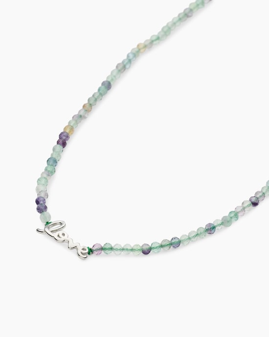 Produktabbildung für Collier mit love-Schriftzug