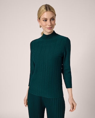 Produktabbildung 2 für Strickpullover mit Stehkragen