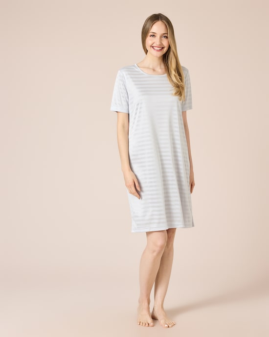 Produktabbildung für Nightshirt mit Glanzstreifen, 1tlg.