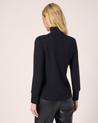 Produktabbildung 4 für Flausch-Shirt mit Stehkragen