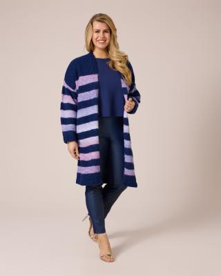 Produktabbildung 1 für Longcardigan mit Streifen