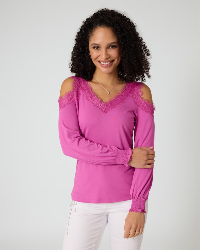 Shirt mit Cut-Outs