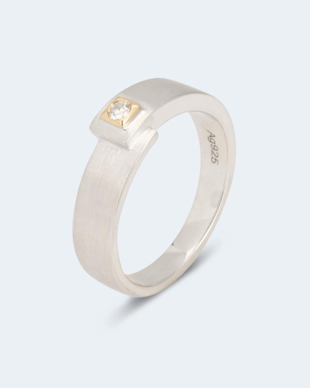 Brillantring 0,05 ct