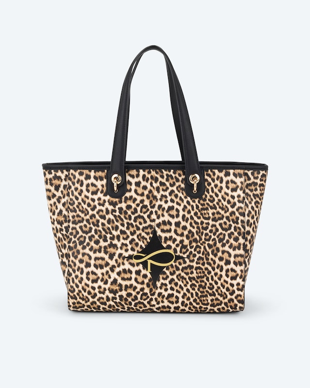 Pfeffinger Shopper im Leo-Design bei
